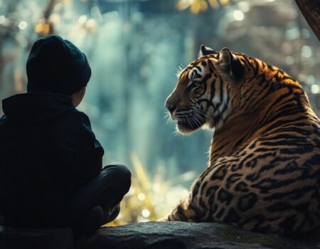 How to Care for a Black Tiger in Captivity