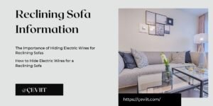 How to Hide Electric Wires for a Reclining Sofa