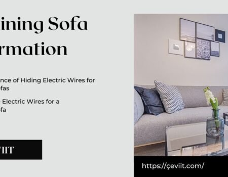 How to Hide Electric Wires for a Reclining Sofa