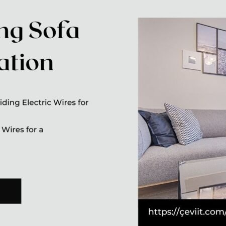 How to Hide Electric Wires for a Reclining Sofa