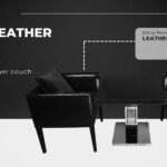 How to style a leather couch