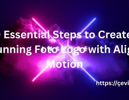 10 Essential Steps to Create a Stunning Foto Logo with Alight Motion